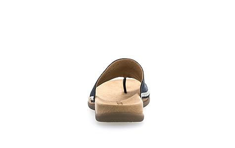 Amazon.com | Gabor Women's Nubuck Wedge Heels Sandals, Blue